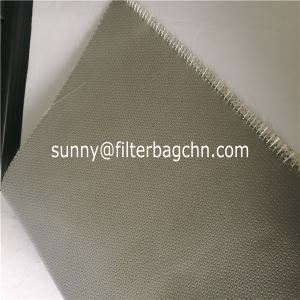 High Temperature Woven Fiberglass Filter Bags with Silicon