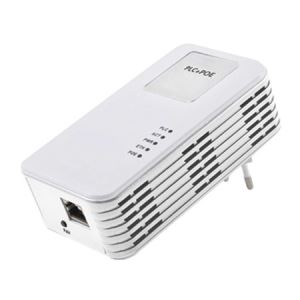 MIMO 600Mbps Lightning Protection HomeplugAV2 Smartlink PoE Powerline Ethernet Adapter for 7days 24hours Continuous Video Monitoring