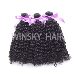 Top Quality Virgin Peruvian Afro Kinky Curly Human Hair Weave Bundles 10 Inches-34 Inches