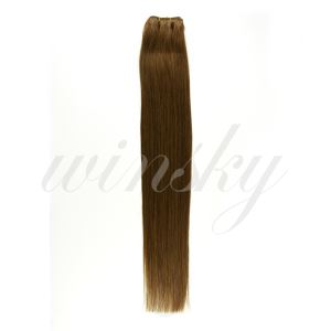 Straight Remy Human Hair Wefts #12