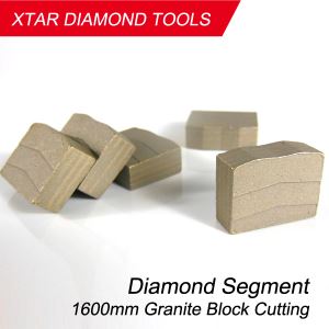 1600mm Granite Block Cutting Diamond Segments For Large Size Diamond Saw Blade