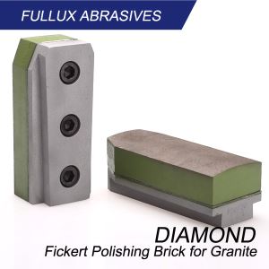 Diamond Metal Bond Fickert Polishing Abrasive Brick Stone For Granite Polishing Machine