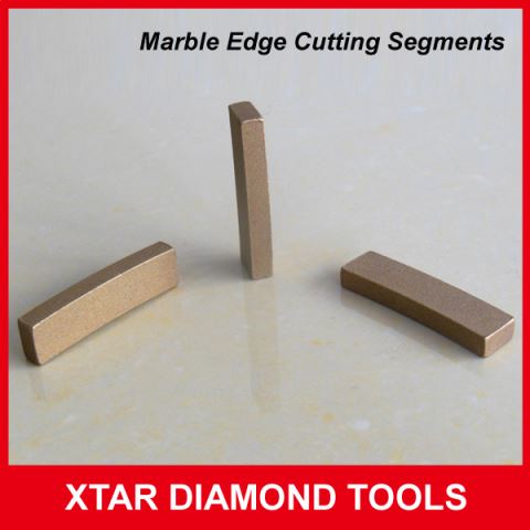 Fast Cutting Diamond Segments for Marble Edge Cutting on Bridge Saw