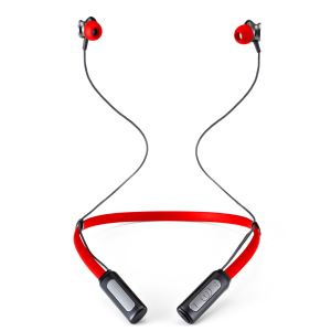 Hot Sale Customized Color Bluetooth Neckband Stereo Earphone With Magnetic Earplugs