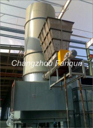 Air Flow Flash Dryer with Gas Heating