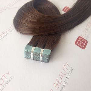 Premium Tape In Human Hair Extensions With Brazilian Hair
