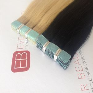 Unprocessed Tape In Hair With Brazilian Remy Human Hair