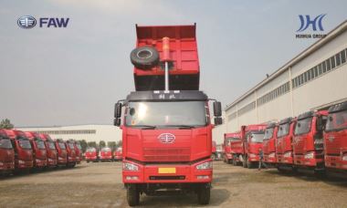 FAW 6X4 375PS diesel Heavy Duty Dump Trucks