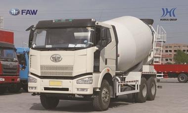 FAW 6*4 375PS cement Mixer Truck