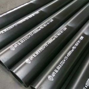 API 5L PSL1 PSL2 ERW Carbon Welded Steel Pipe