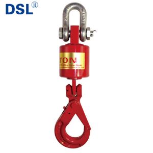 Oilfield Swivel Clevis Sling Hook Assembled with Bearing & Shackle & Safety Latch for Mine Gas and Oil