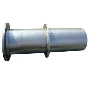 100% Water Pressure Test Ductile Iron Double Flange Pipe with Puddle Flange