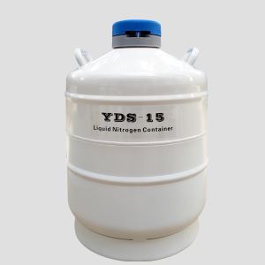 Liquid Nitrogen Storage Tank 15L Freezing Equipment of Cell and Samples