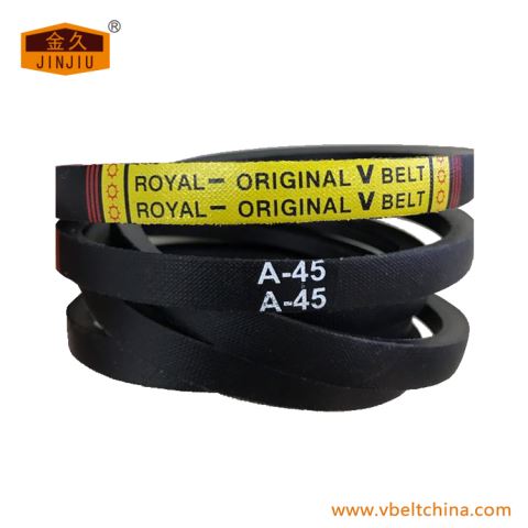 Ordinary Wrapped V Belt Size from A18 Inch to A180 Inch top Width 13mm Height 8mm