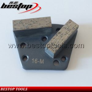 Trapezoid Grinding Pad With Segment 40x12x15mm