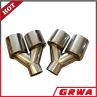 Stainless Steel Rolled Edge Angle Exhaust Tips