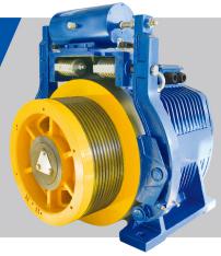 Elevator Permanent Magnet Synchronous Traction Machine for High Speed& Super High Speed