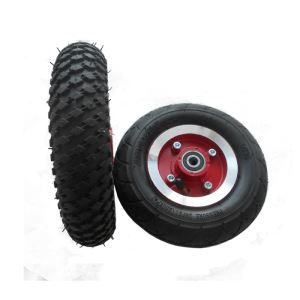 200x50mm High Speed Inflatable Rubber Aluminium Alloy Adult Scooter Wheel
