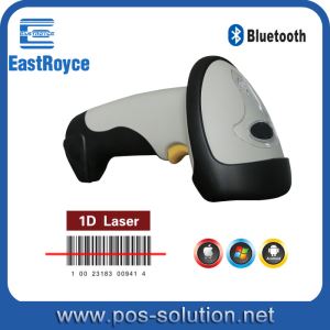 ER-B10X Best Mini Mobile Wired USB and Wireless Portable Bluetooth 1D Laser Barcode Scanner with Big Memory and Long Standby Time