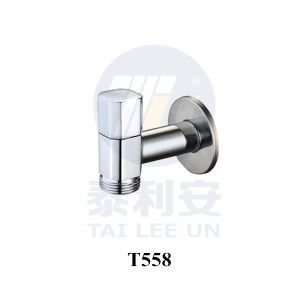 Polished Chrome Brass Tap G 1/2" Male Inlet With 3/4" Male Threaded Outlet