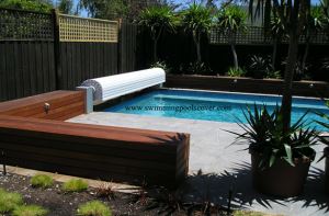 Automatic PVC Slat Swimming Pool Cover Above Ground for Indoor