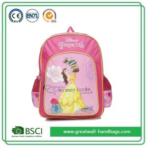 Girls Pink Waterproof Nylon School Book Bags for Kids