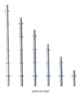 Ringlock Scaffolding System Of Vertical Posts