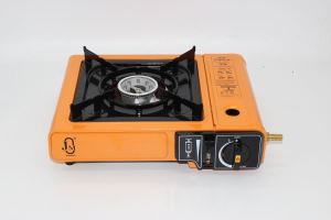 Dual Portable Gas Stove with LPG and Butane Gas Stove for Camping and Household, LGP Gas Burner Cooker