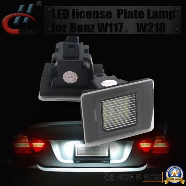 Error Free Custom Auto Led License Plate Light For Benz W117 W218