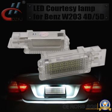 W203 4D 5D W207 CLK W209 LED Car Door Courtesy Lights For Benz