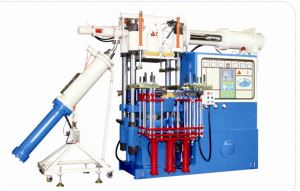 Solid Silicon Rubber 3000T Fluorine Rubber Injection Moulding Machine
