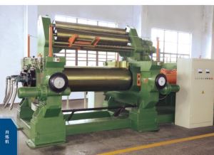 Alloy Chilled Cast Iron Rolls 22 Inch XK-550 Plastic Rubber Mixing Mill Machine
