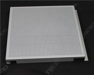 Acoustic Absorption Coefficient Board Hook on Ceiling Panel Material Installation