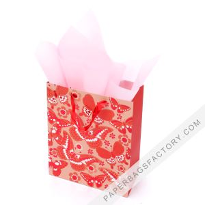 Gift Box and Bag for Gift Paper Packing Wu Luxury Foil Gift Bag