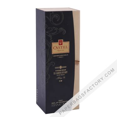 High Quality One Piece Wine Bottle Packaging Gift Boxes For Sale