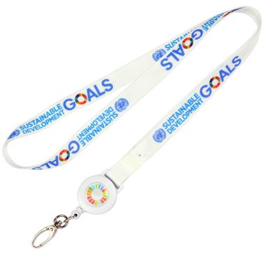 Polyester Fashion Cute Lanyards with Badge Holder