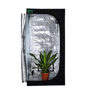 Green Film Complete 100% Top Friendly PEVA Secret Jardin Marijuana Grow Tent Setup Kit with 210D Fabric/steel/80x80x160cm