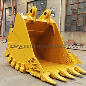 Excavator Heavy Duty Earth Moving Rock Digging Bucket | Backhoe Attachments