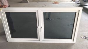 Casement Pvc Window Swing Open Style And Plastic Frame Material Window Pvc