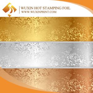 Gold Silver 1280mm*500m PET Hot Stamping Foil