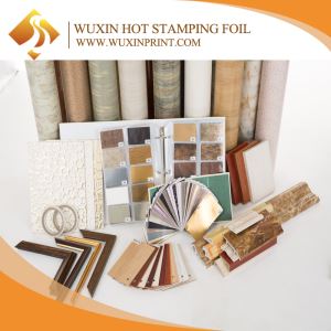Gold Silver Metalic PS Picture Frame Heat Transfer Film