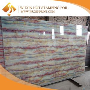 UV Marble Big Size 1280mm*500m Wuxin Hot Stamping Foil |1220 Size Foil