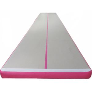 Pink 5m Air Floor Gymnastics Mat For Training
