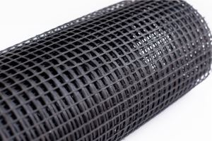 High Strength and Low Elongation Basalt Geogrid Mesh in Roads Pavement and Basement Construction