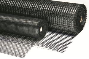 Self-adhesive Biaxial Fiberglass Geogrid Adhesion for Reinforced Overlays and Asphalt Pavement