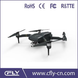 C-FLY OBTAIN Grey Fold Up Quadcopters Flying GPS Tracker Drones System with Camera