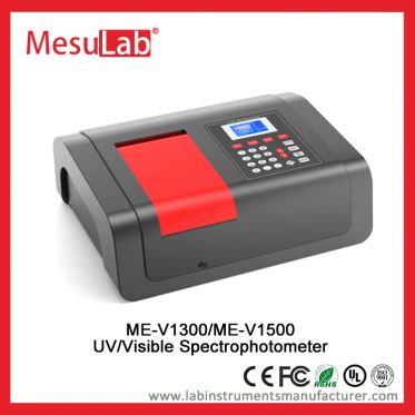 LCD Automatic VIS Spectrometer with 320 to 1000 nm Wavelength Range for Chemistry
