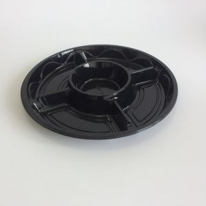 High Quality Round comparment Sushi Trays
