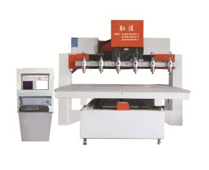 6-head Wood CNC Router Machine for Engraving and Carving for 2D