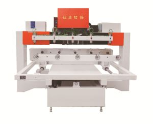 Hot Sale Standard Size 5-head Four-Axis Engraving Machine for 3D